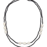 Luxury Onyx Pearl Necklace