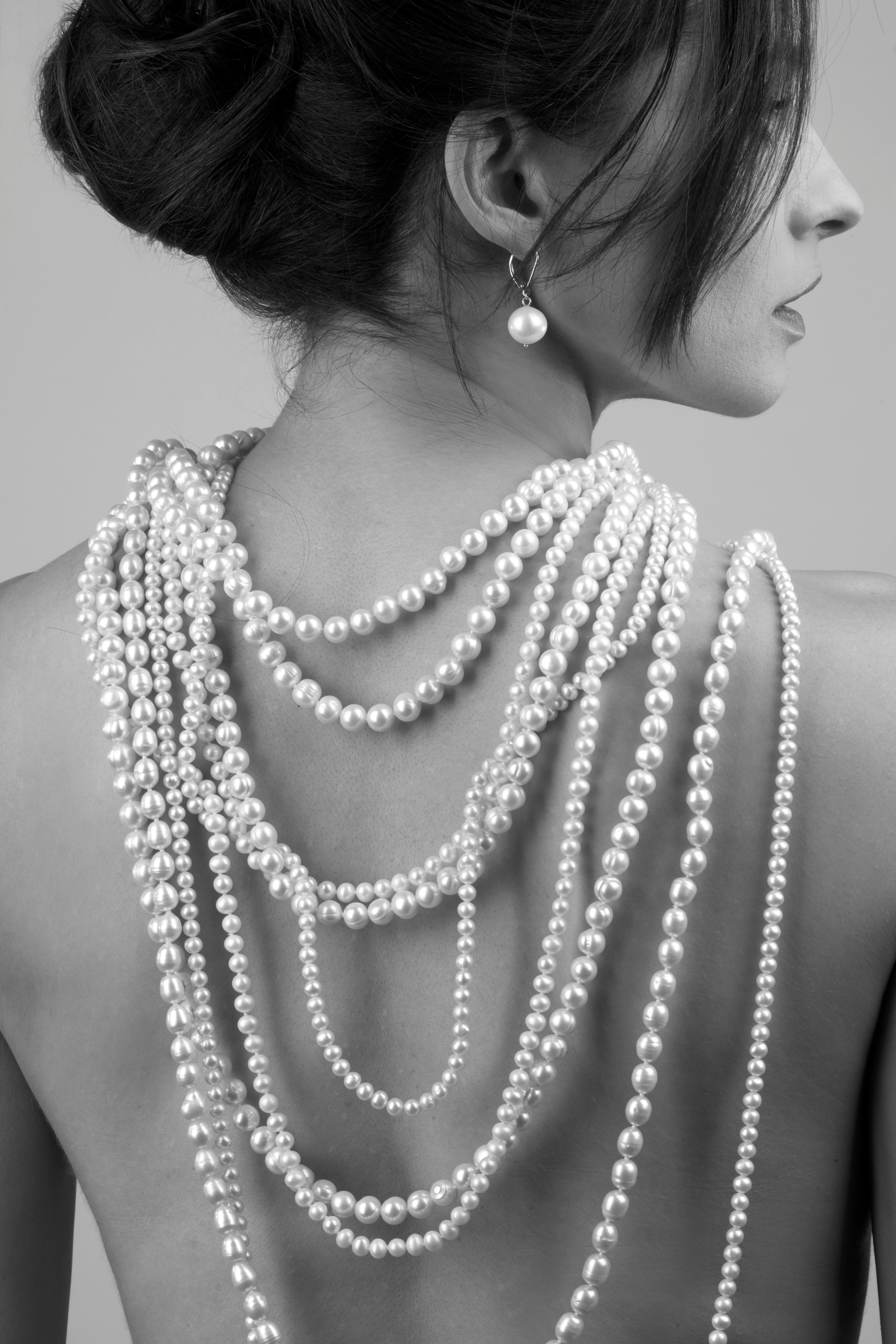 Pearl necklaces