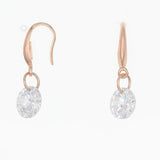 Sparkly Rose Gold Earrings