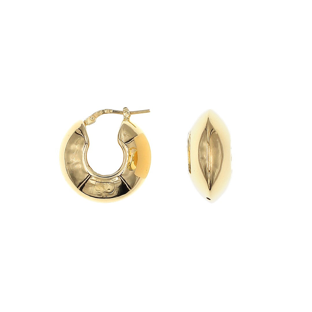 Pacman Hoop Earrings