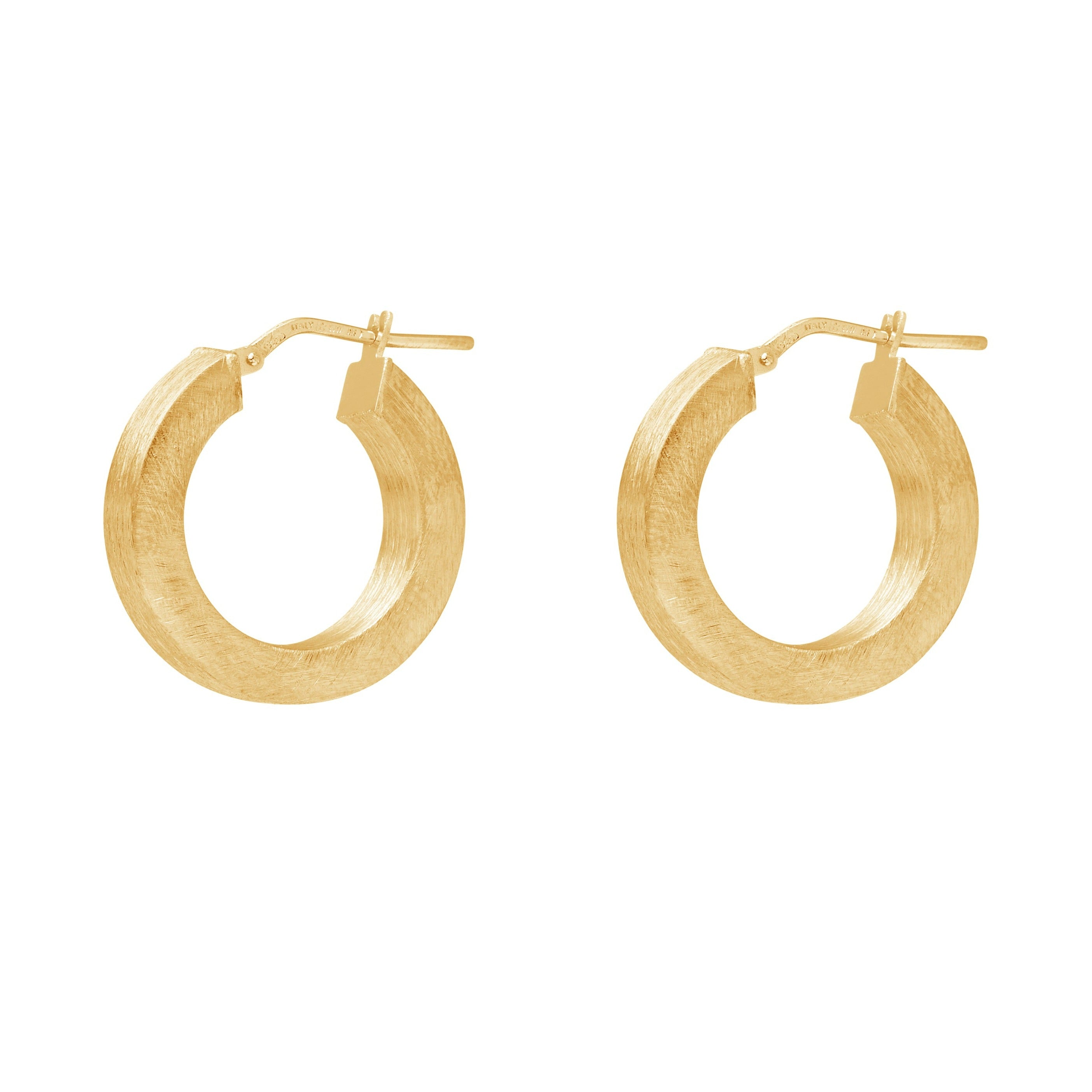 Matte Squared Hoops