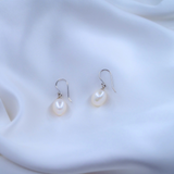 Classic Pearl Earrings on Wire
