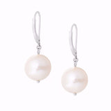 Classic Pearl Earrings on Wire