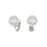 Clip-On Pearl Earrings - Large