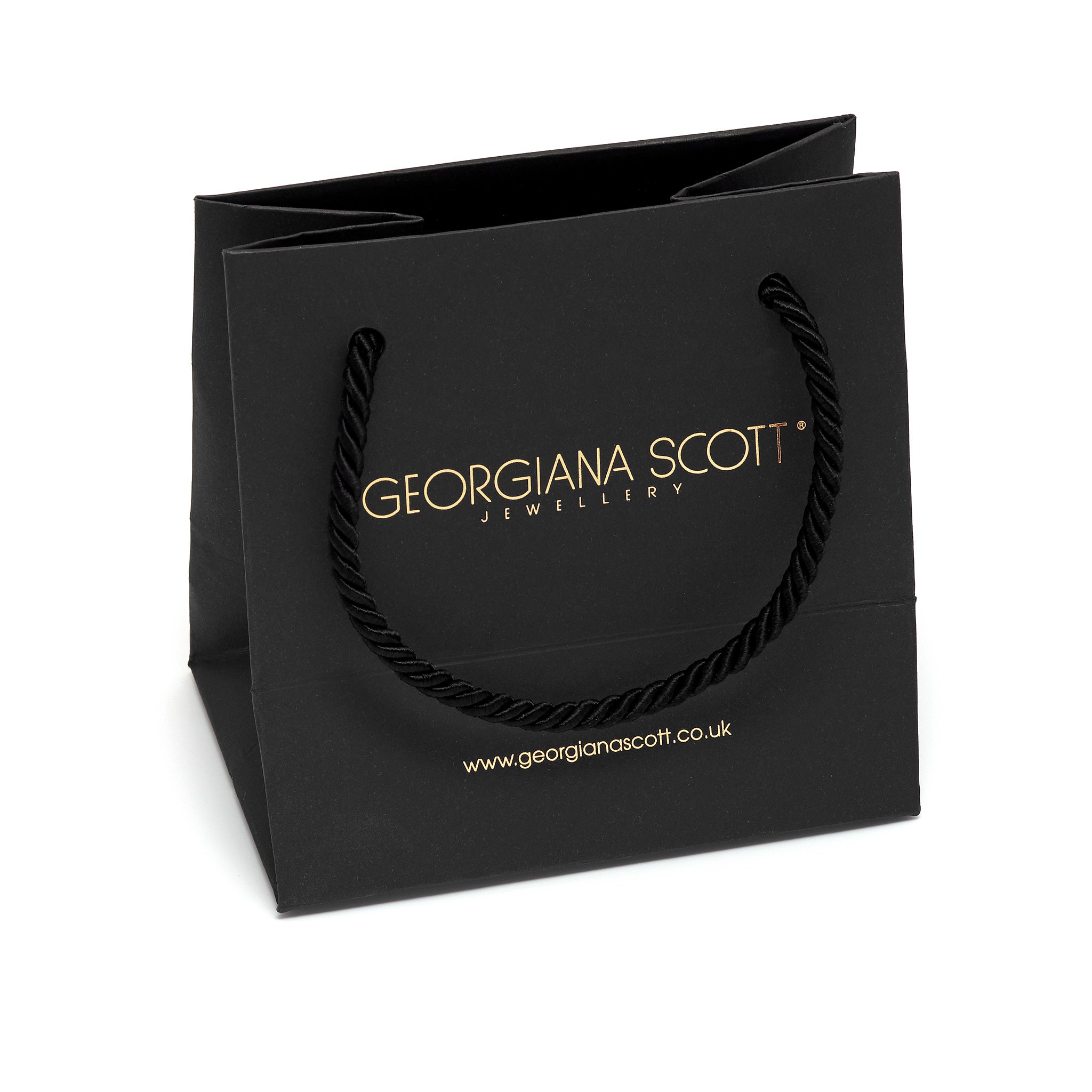 La CURVA Hoops - Gold - Georgiana Scott Jewellery