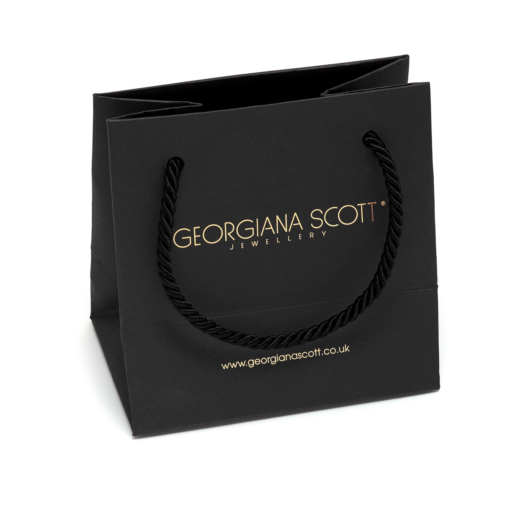 La TWISTS Gold Hoops - SALE - Georgiana Scott Jewellery