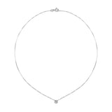 La SPARKLING CZ Necklace - Silver - Georgiana Scott Jewellery