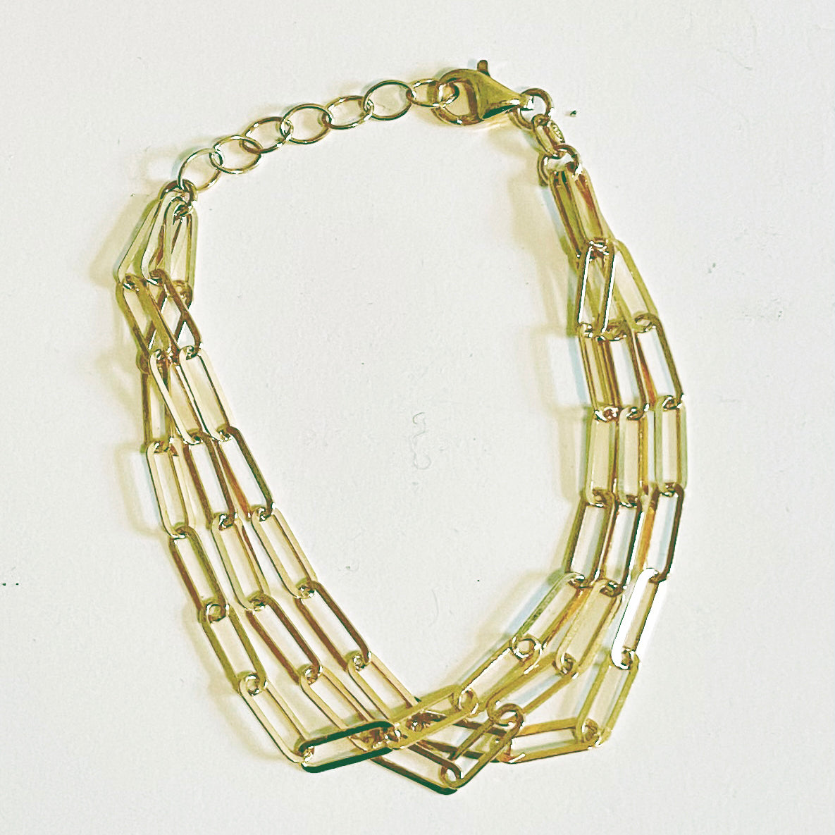 La CATENA TRIPLE Bracelet - Gold or Silver - Georgiana Scott Jewellery