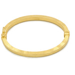 Matte luxury gold bangle