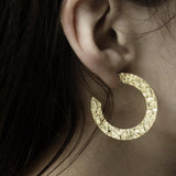 La MOSAIC SLICE - Gold or Silver - Georgiana Scott Jewellery